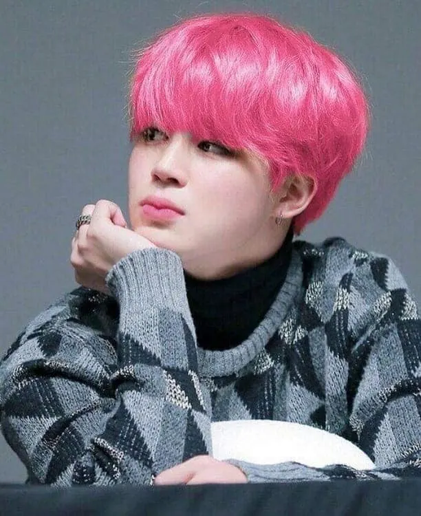 7 Vibrant Pink Hairstyles That Jimin Sported
