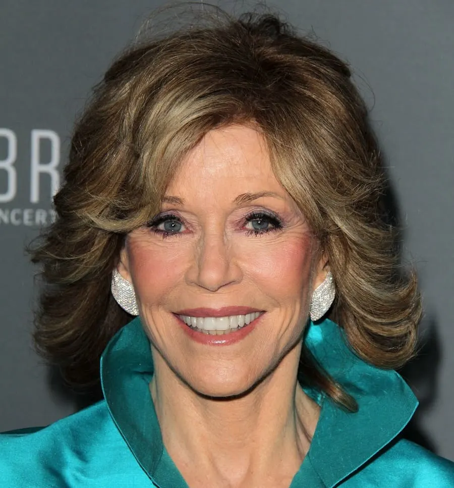 Coolest Jane Fonda Hairstyle