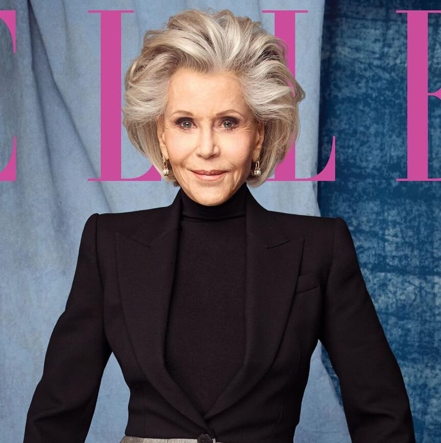 Jane Fonda's Corporate Hairstyle