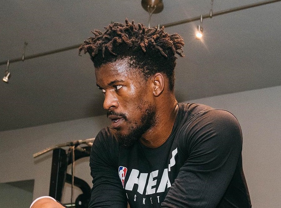 Jimmy Butler With Dyed Hair
