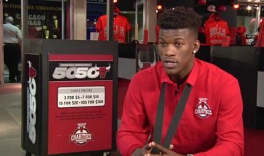 Jimmy Butler's Layer hairstyle