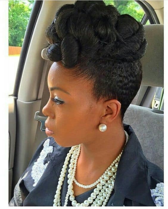 favorite Jumbo Twist Updo hair for young girl 