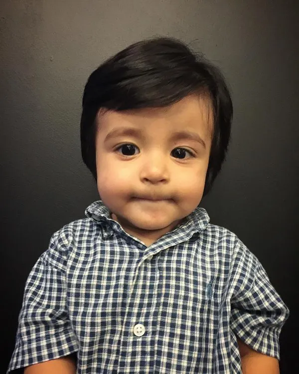 cute baby boy haircut