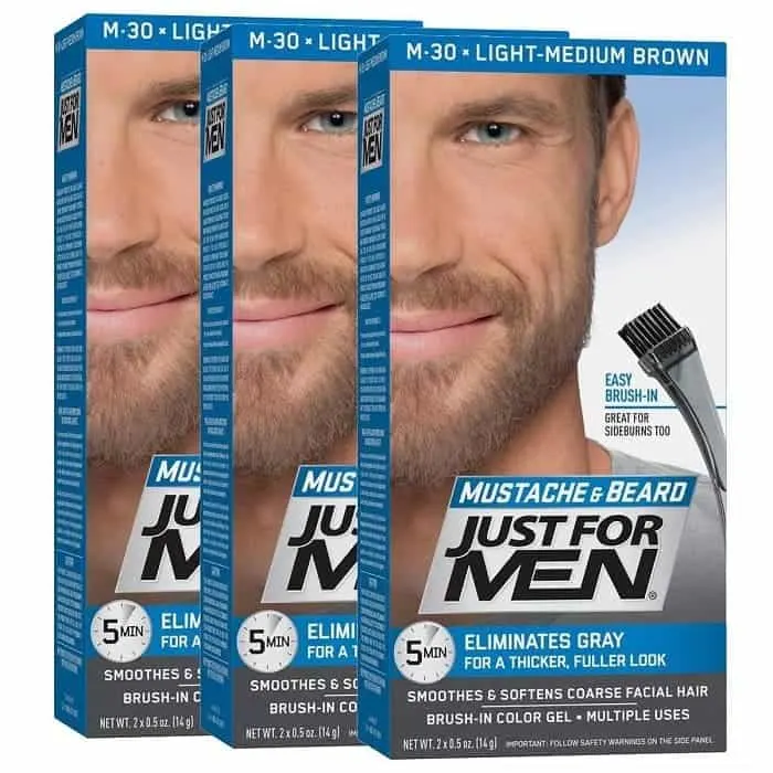 Just for Men Mustache and Beard Blonde
