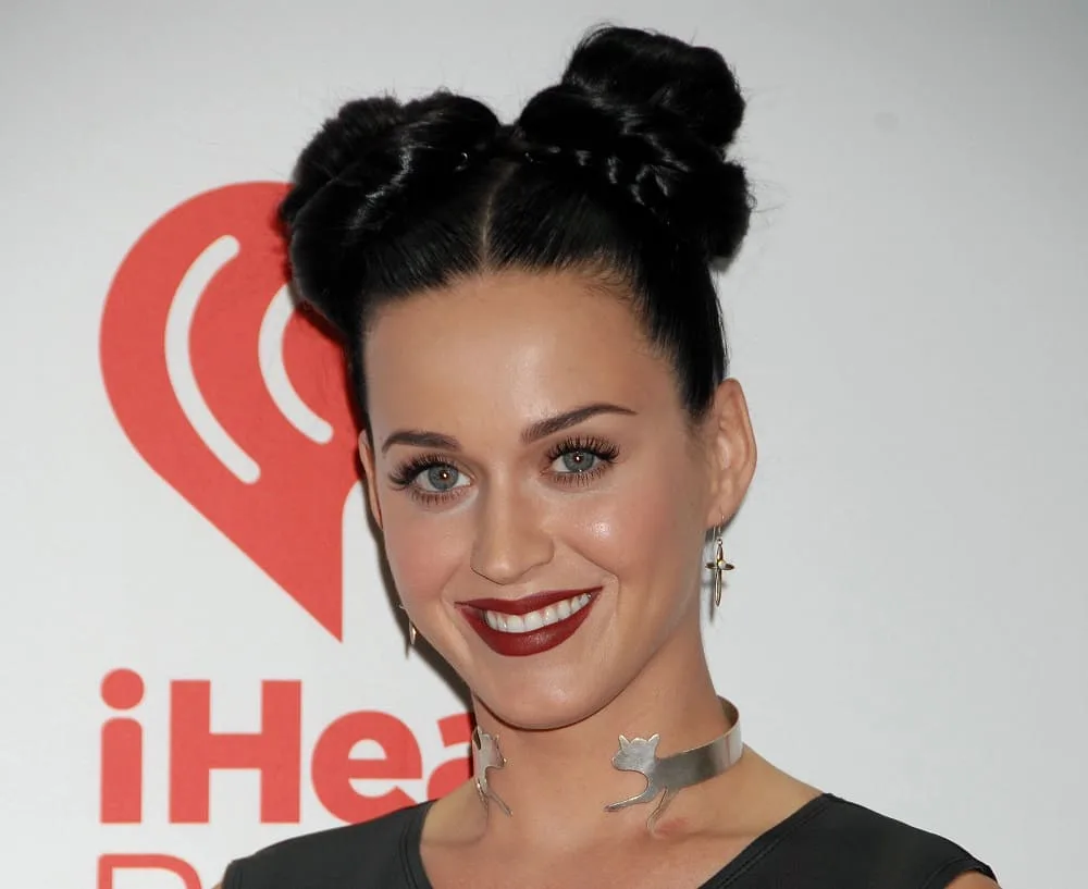 Katy Perry with Space Buns