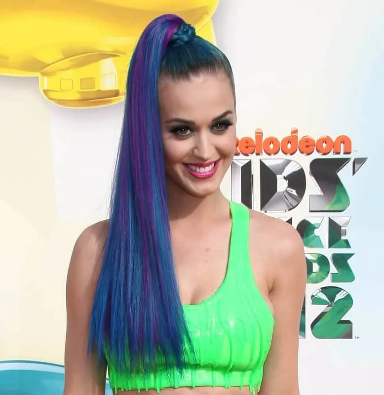 Katy Perry’s Chameleon Hair