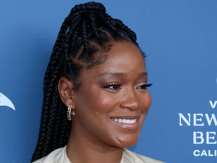 Keke Palmer- Actress With Oval Face