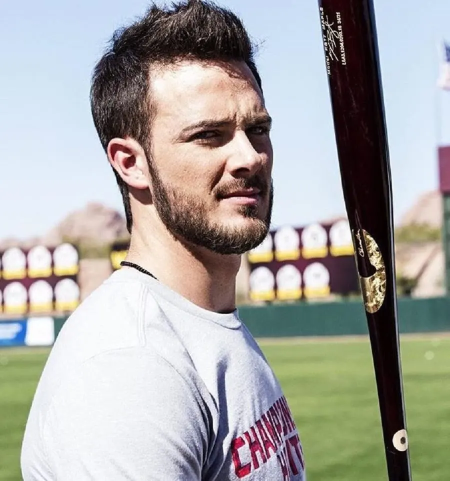 Kris Bryant With Faux Hawk Hairstyle