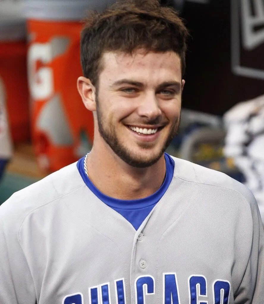 Kris Bryant With Messy Hairstyle