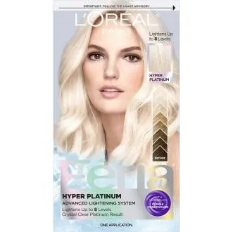 L'Oréal Paris Feria Hyper Platinum hair color