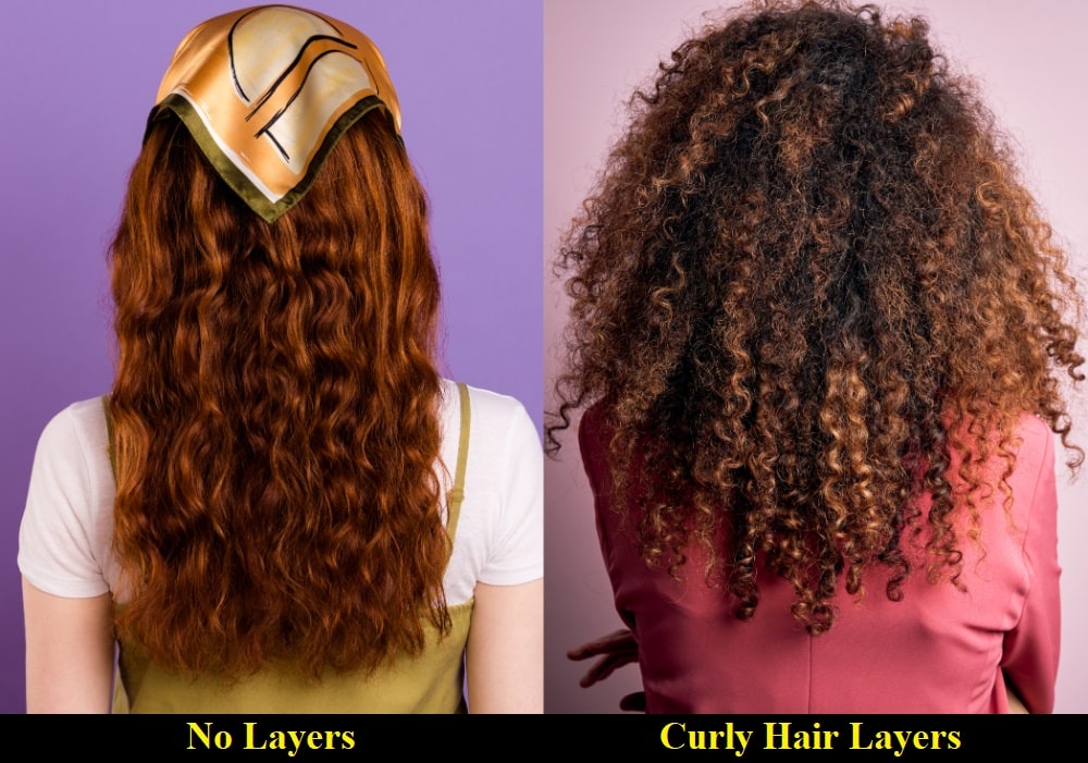 Layered Vs. Non-Layered Curly Hair - Curl Type