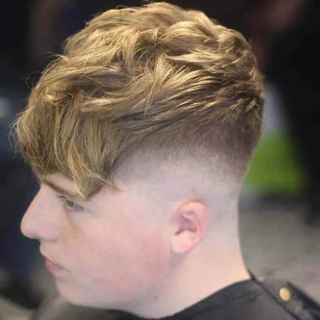 Layered and Textured Caesar Hairstyle boys favorite