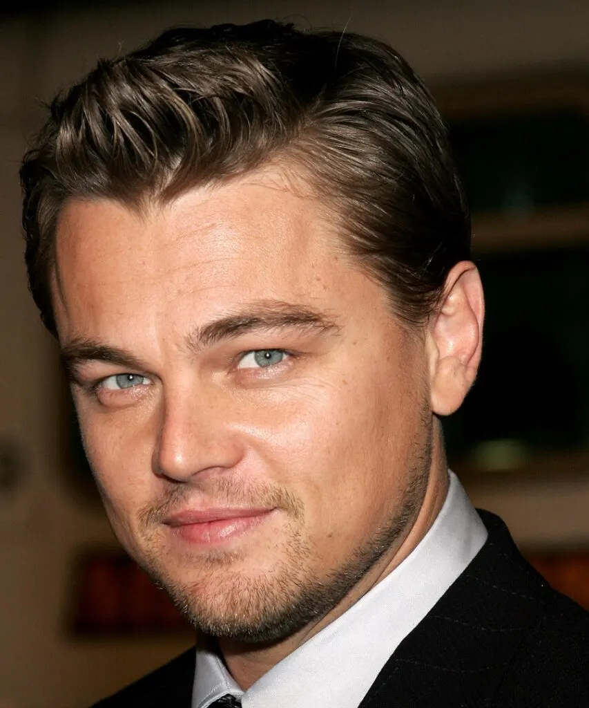 Leonardo DiCaprio with stubble beard