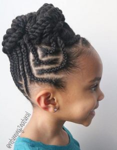 18 Splendid Little Girl Cornrows for 2024 – HairstyleCamp