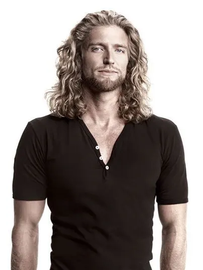 long blonde hairstyle for men