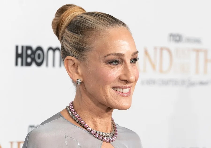 Long Face Shaped Celebrity Sarah Jessica Parker