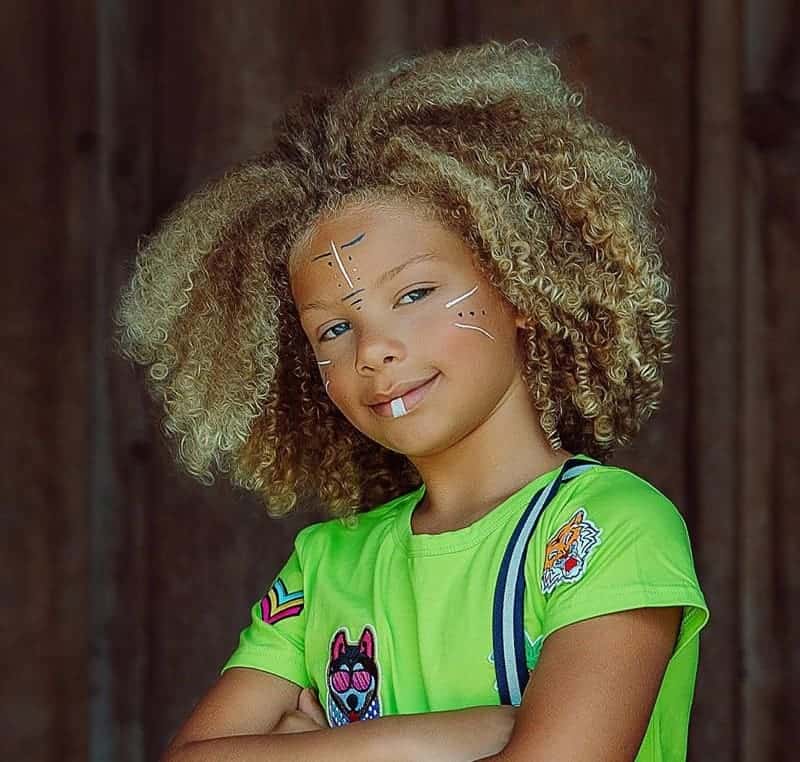 mixed boy hairstyles