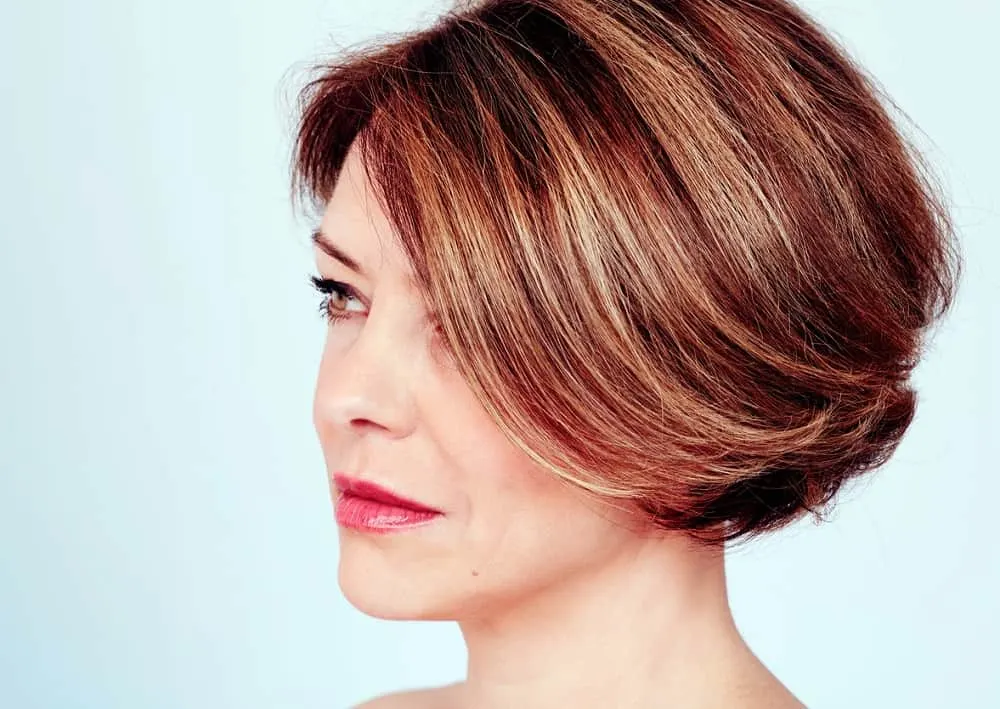 Low Maintenance Balayage for Women Over 50
