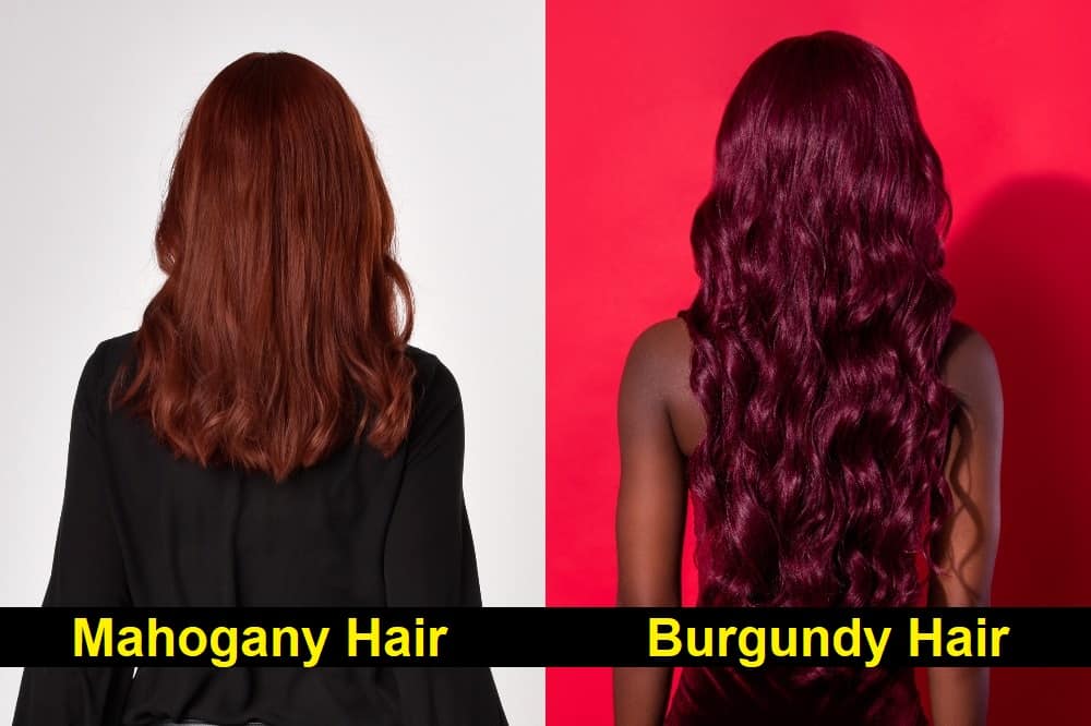 Mahogany Vs. Burgundy Hair Color: What Are The Differences? – HairstyleCamp