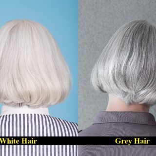 Grey Vs White Hair