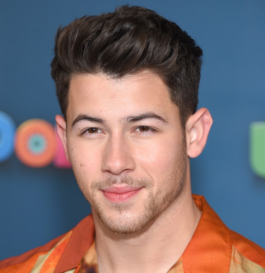 Male Singer With Brown Hair-Nick Jonas