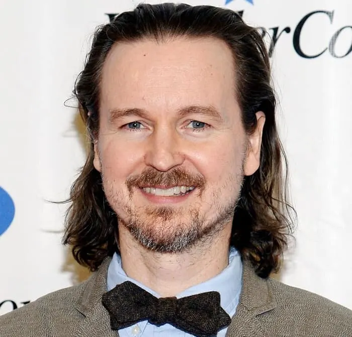 Matt Reeves with Mustache