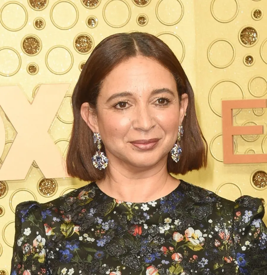 Maya Rudolph with Brazilian Blowout Hair