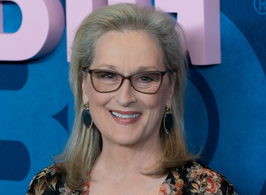 Meryl Streep- actress with a long face