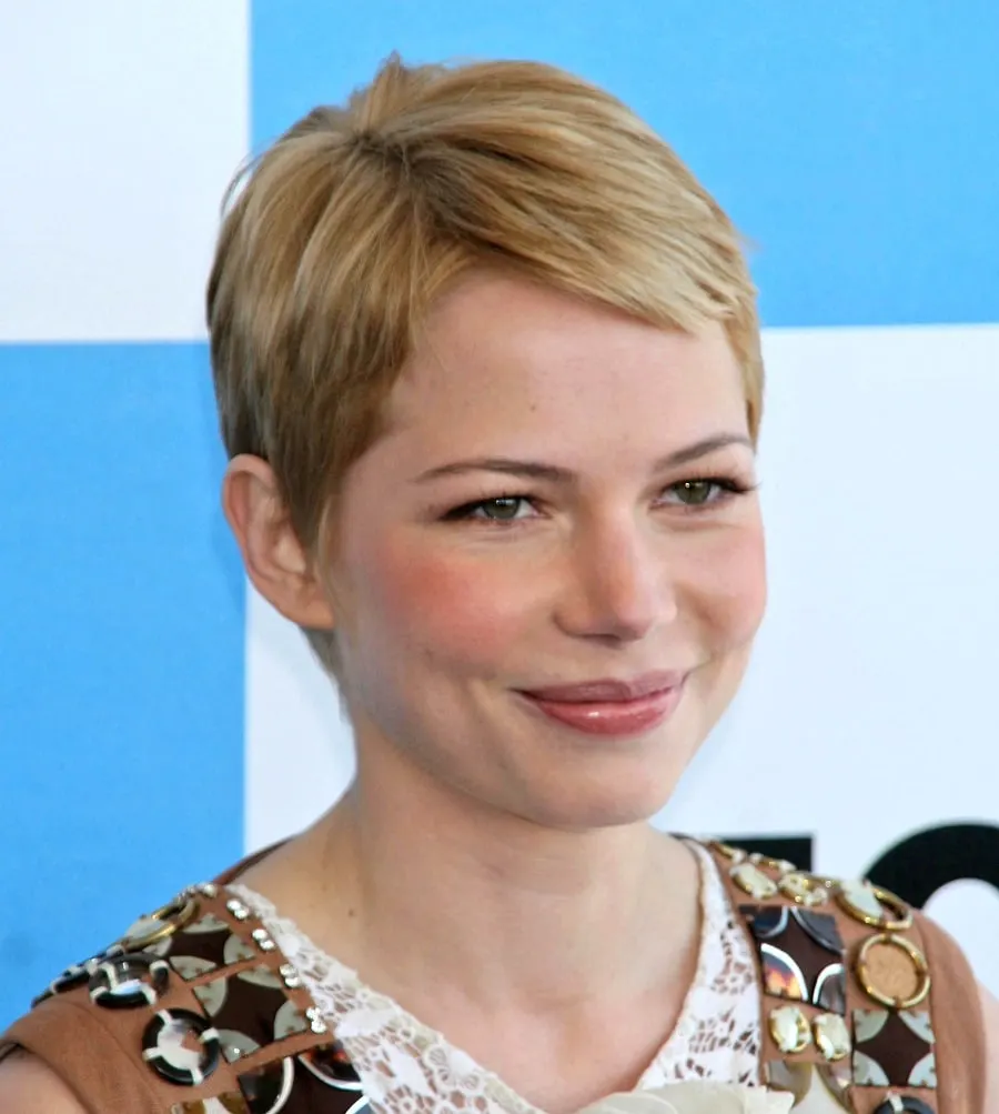 Michelle Williams Pixie Cut of 2007