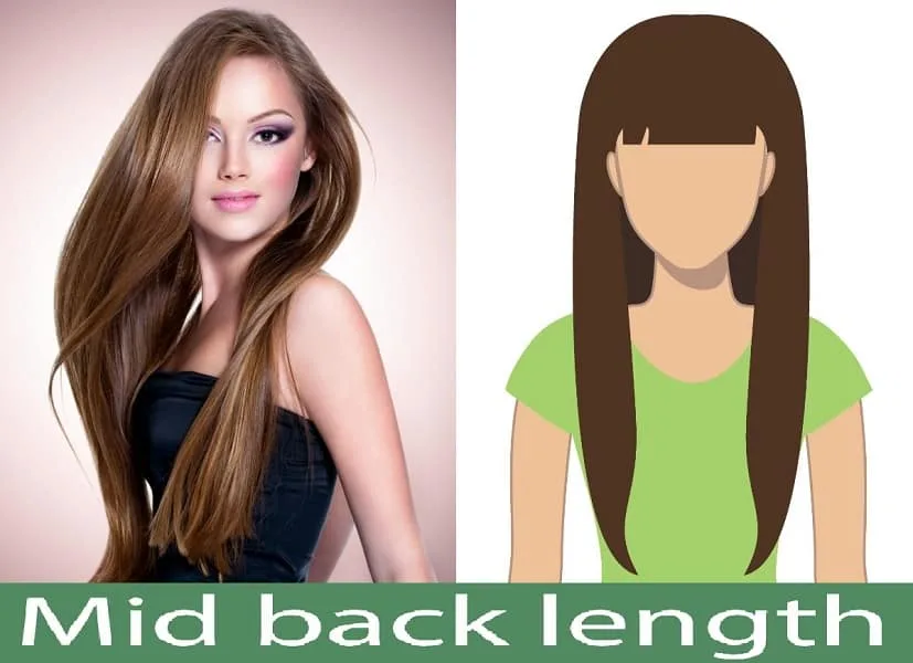 Mid-back Length Hair