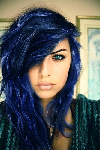 25 Midnight Blue Hair Color Ideas For A Unique Look In 2020