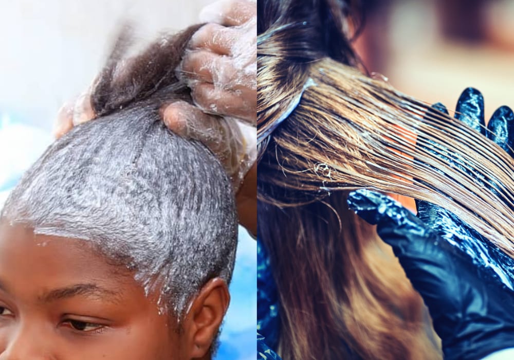 Mistakes should be avoided when coloring relaxed hair