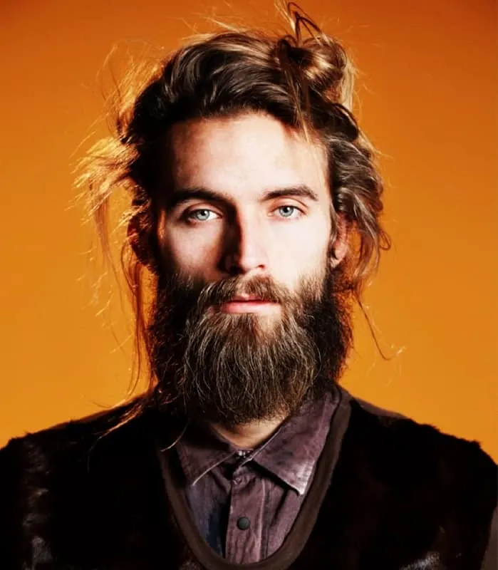 Model Anders Lindstrom with Beard
