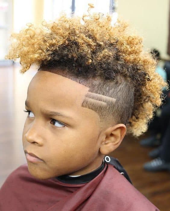 blonde mohawk for little black boys