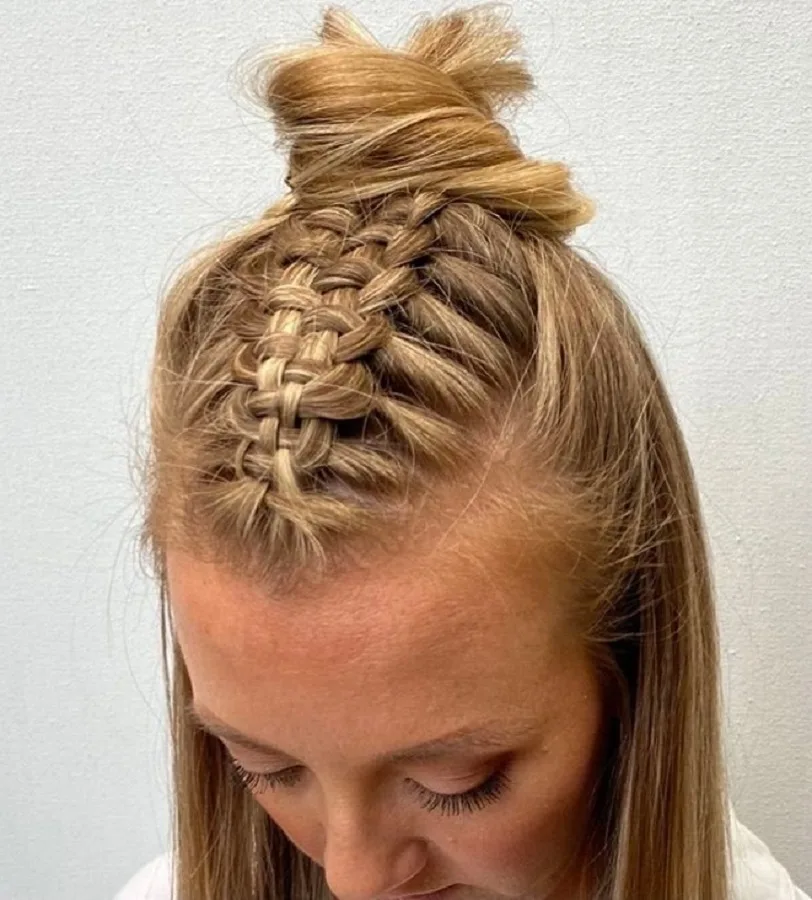 Mohawk Zipper Braid