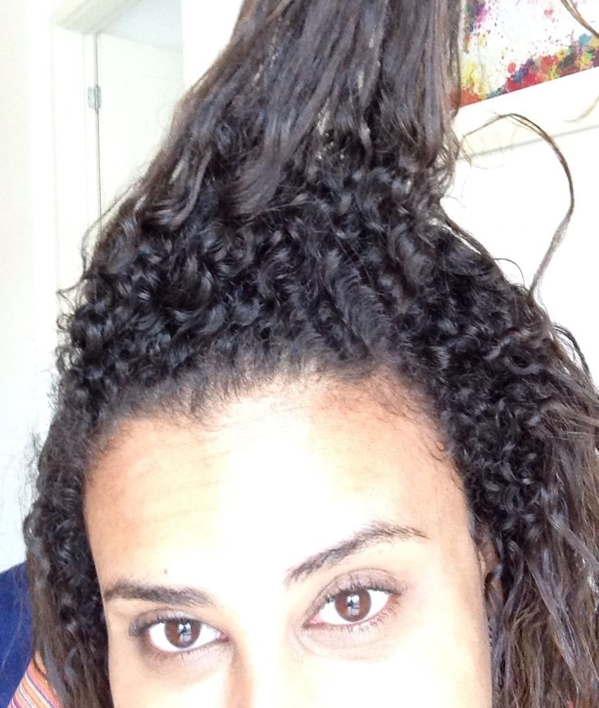 At 8 months of transitioning to natural hair photo