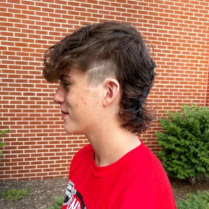 Mullet Haircut for Teenage Guys