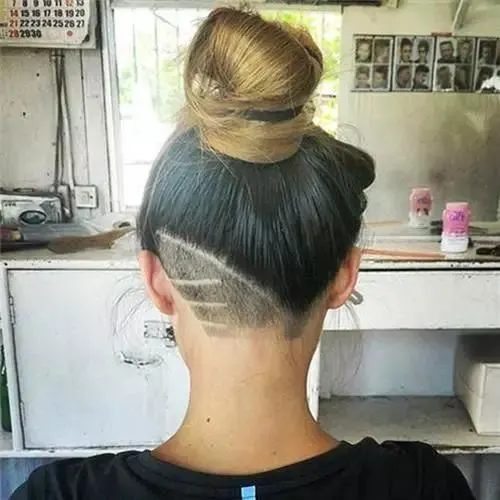 asymmetrical undercut hairstyle