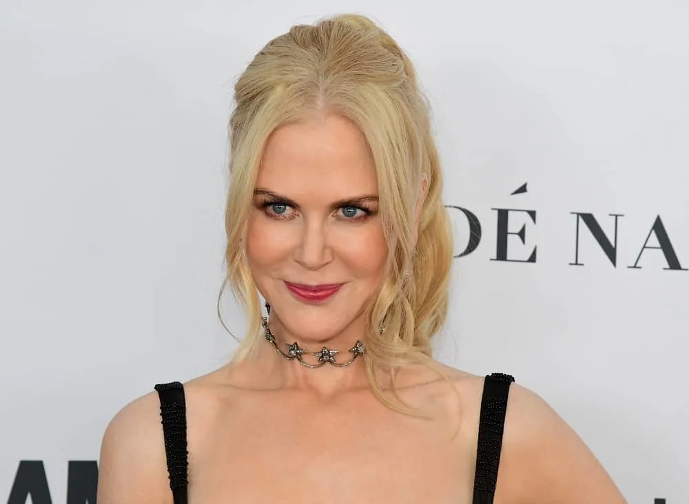Nicole Kidman - senior celebrity with long hair