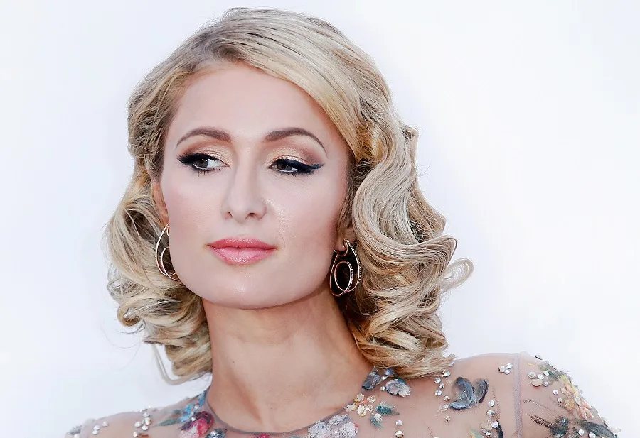 Paris Hilton- Actress With Square Face