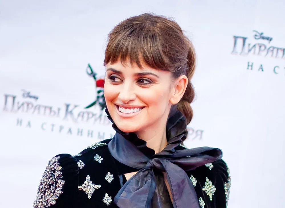 Penelope Cruz's Braided Ponytail Hairstyle