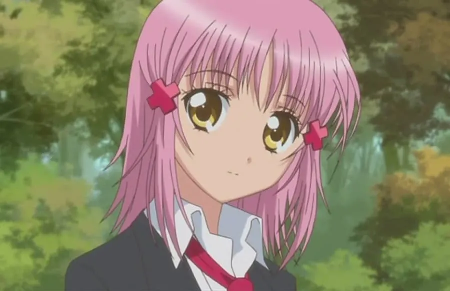 Pink Haired Anime Girl Amu Hinamori