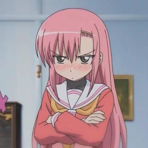 Pink Haired Anime Girl Hinagiku Katsura