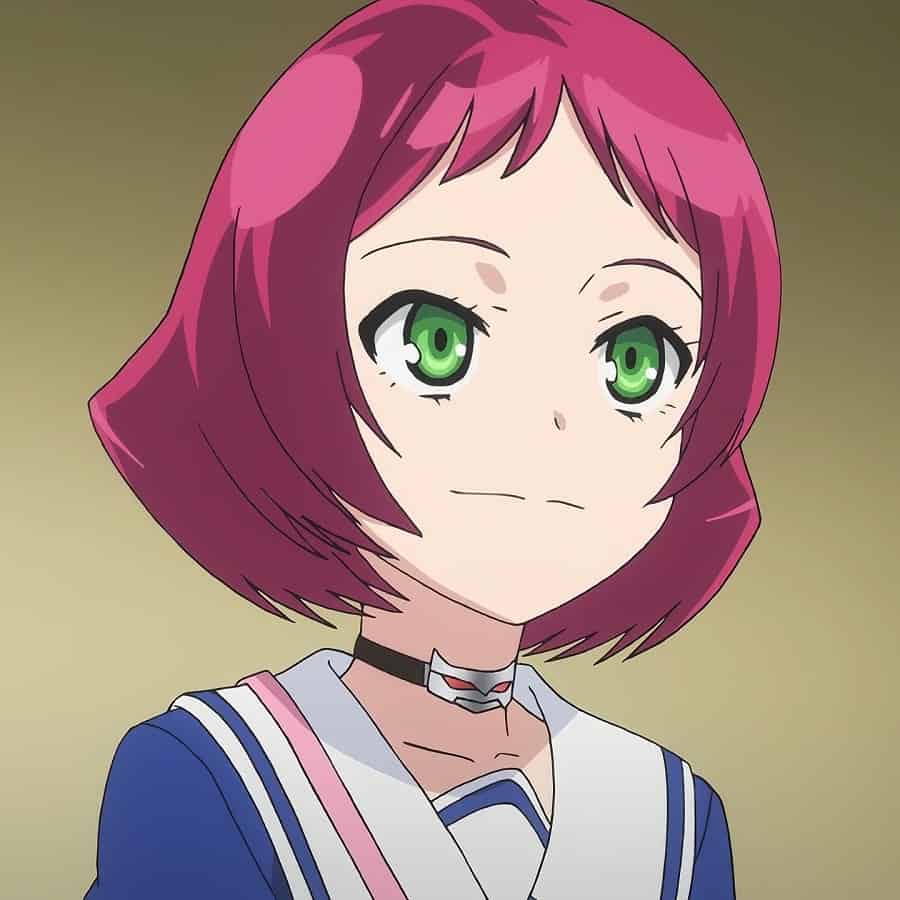 Pink Haired Anime Girl Kosuri Onigashira