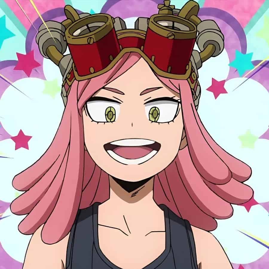 Pink Haired Anime Girl Mei Hatsume