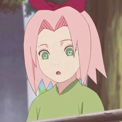 Pink Haired Anime Girl Sakura Haruno