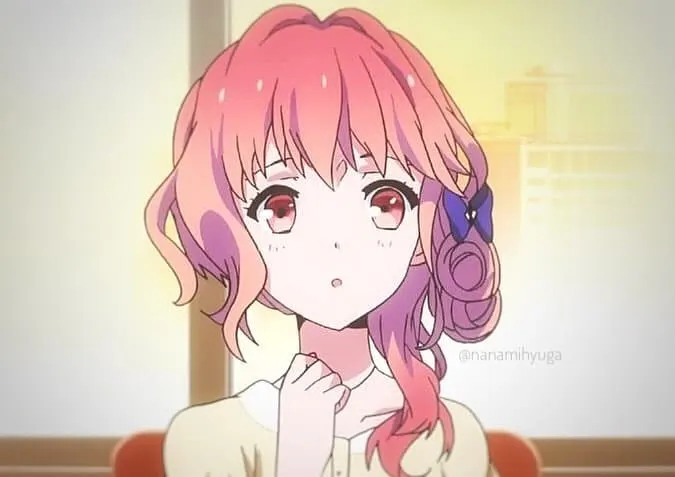 Pink Haired Anime Girl Sayuri Haruno