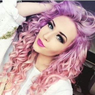 Pink Ombre Hair color ideas for women
