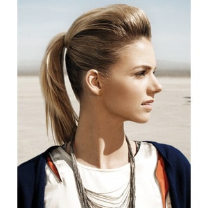 Ponytail Dirty Blonde Hairstyle for women 