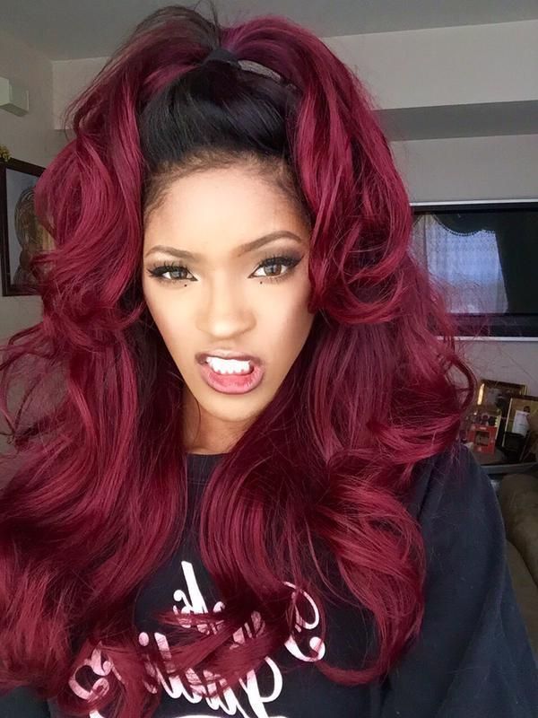 beautiful red hair color